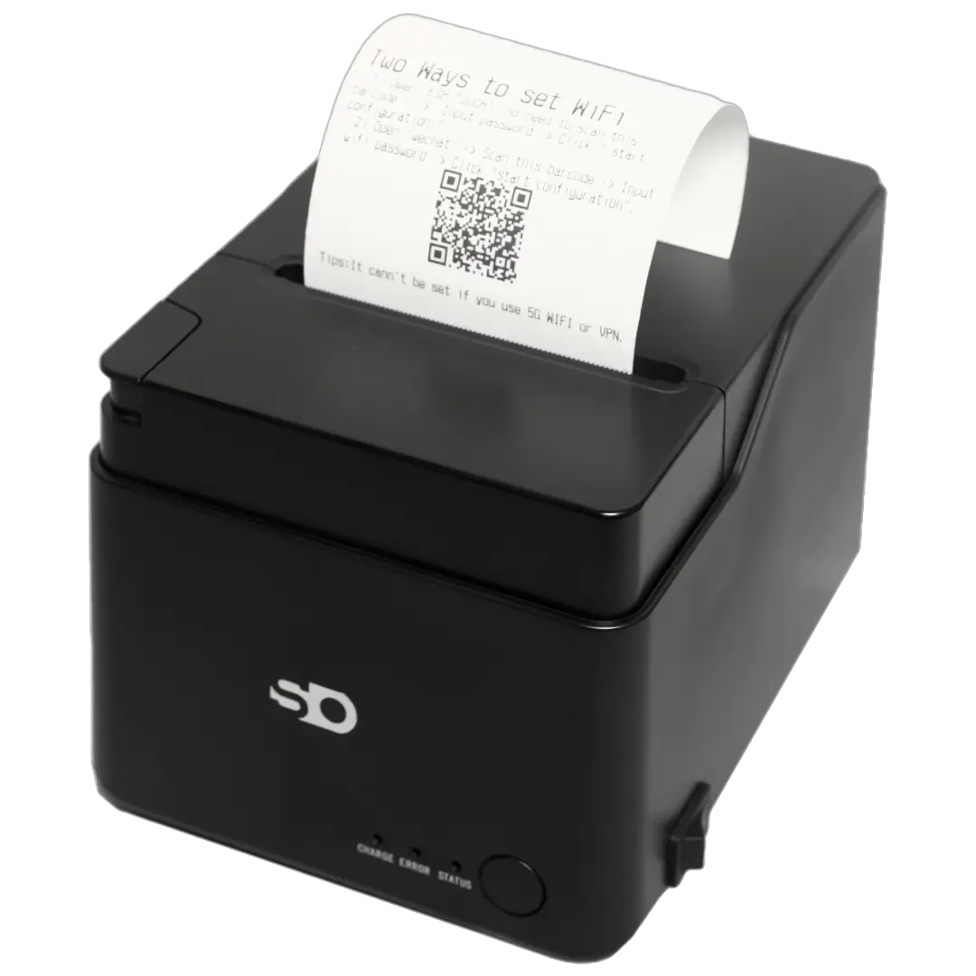 Shanco B80U thermal printer with Anti-Jam technology for smooth, uninterrupted printing The Shanco B80U thermal printer equipped with Anti-Jam technology, ensuring reliable and continuous receipt printing in busy POS settings